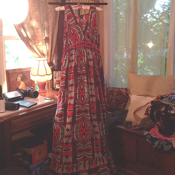 Vintage Forever 21 Maxi Dress - Picture 11 of 13